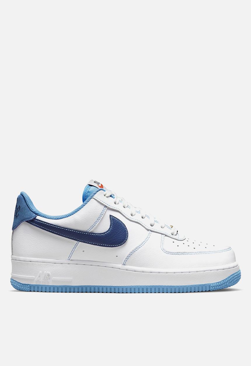 Nike - Air Force 1 '07 - white/deep royal blue-university blue