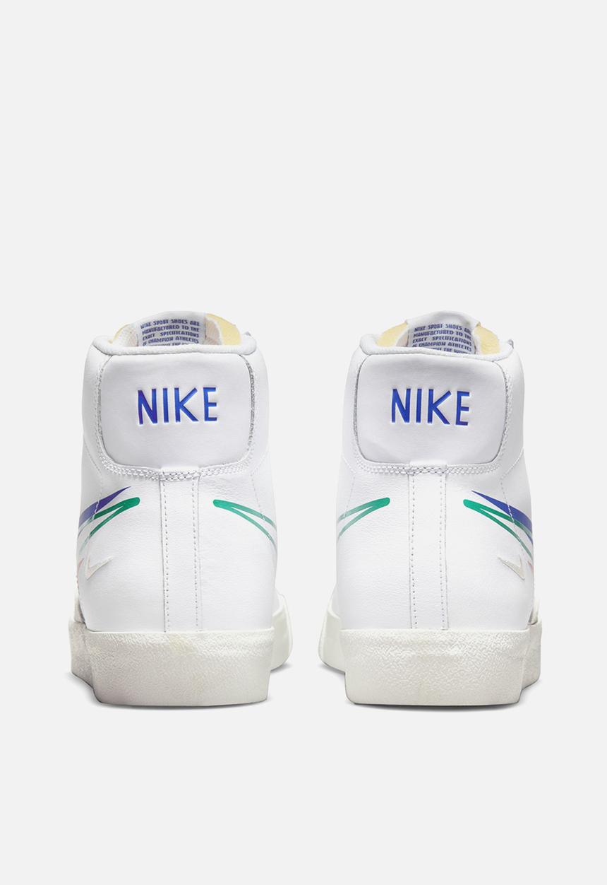 Nike - Blazer mid '77 - white/green noise-game royal
