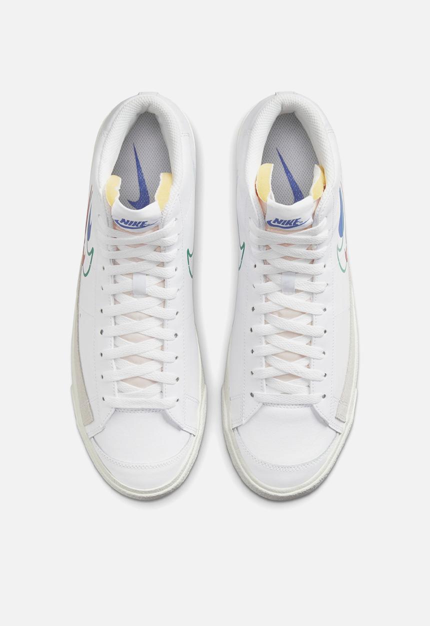 Nike - Blazer mid '77 - white/green noise-game royal