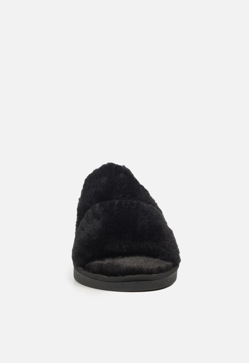 Miss Black - Rella4 slipper - black