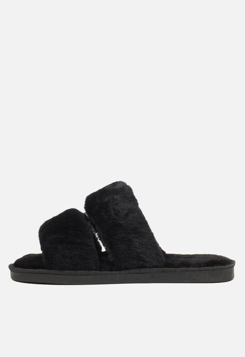 Miss Black - Rella4 slipper - black