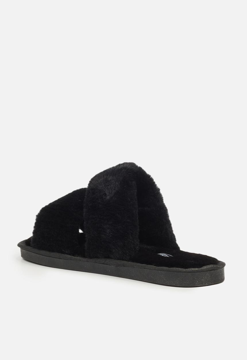 Miss Black - Rella4 slipper - black