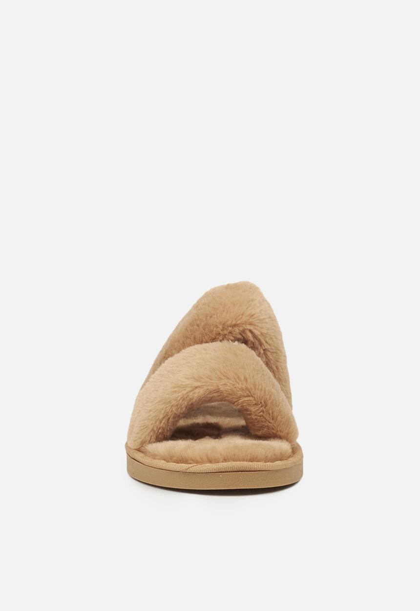 Miss Black - Rella4 slipper - camel