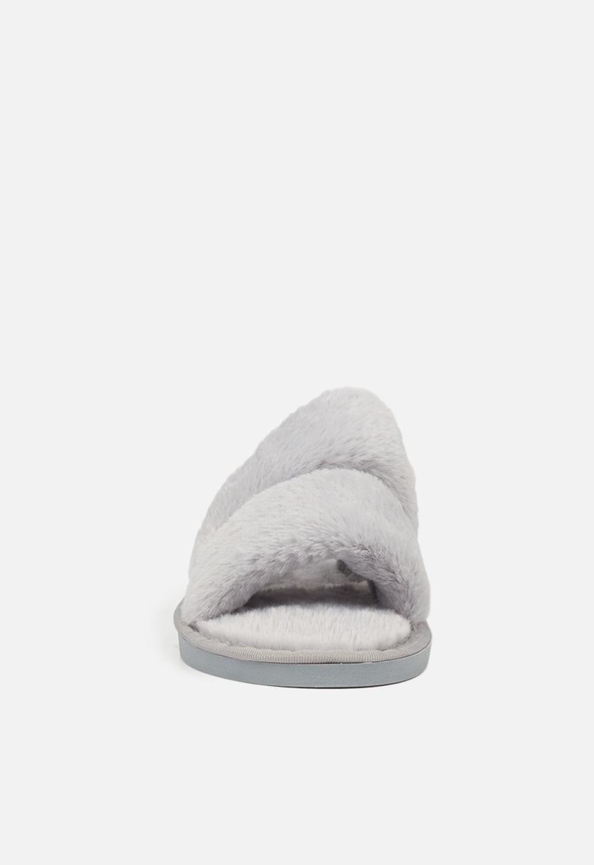 Miss Black - Rella4 slipper - grey