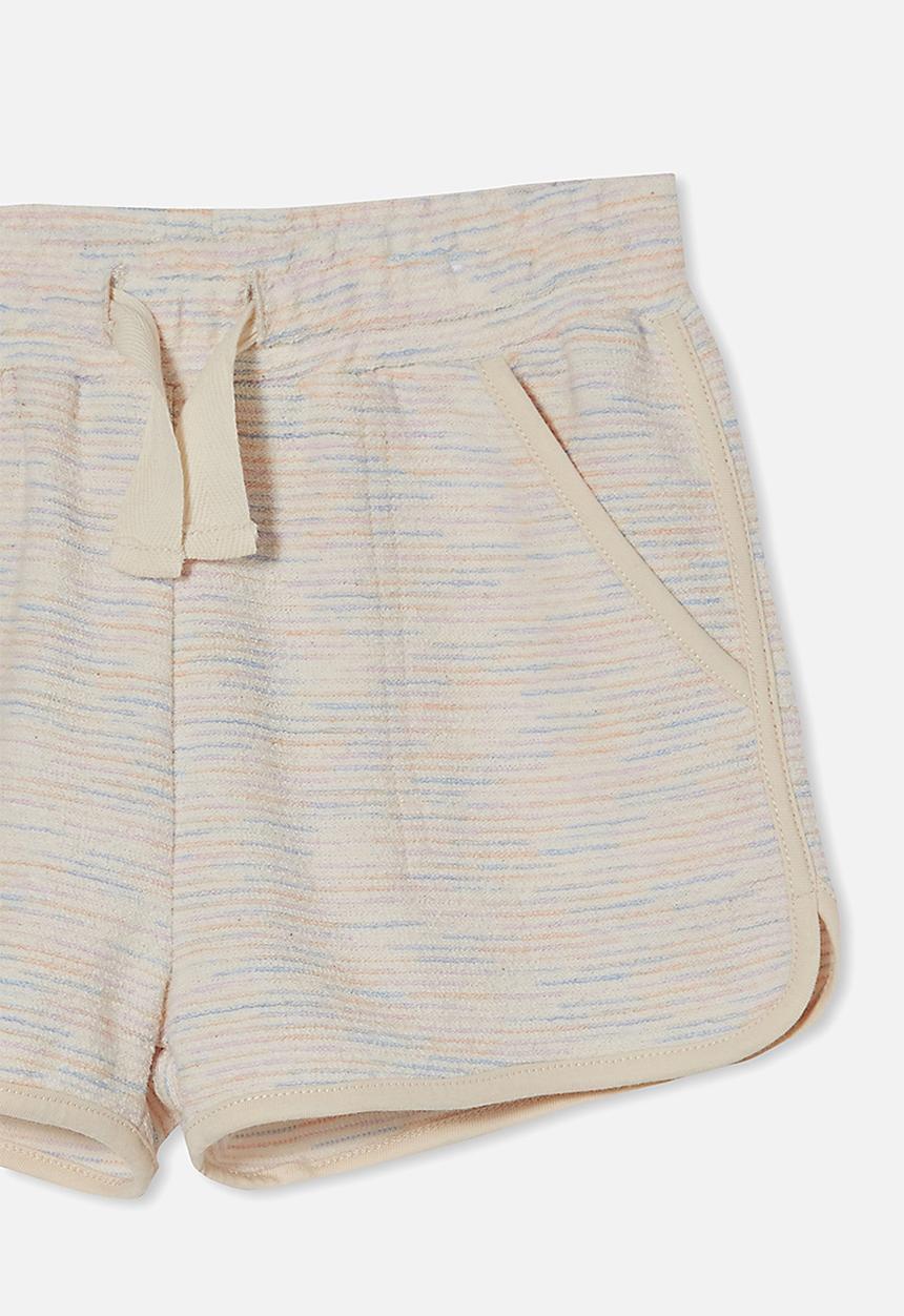 Cotton On - Nina knit short - rainbow space dye