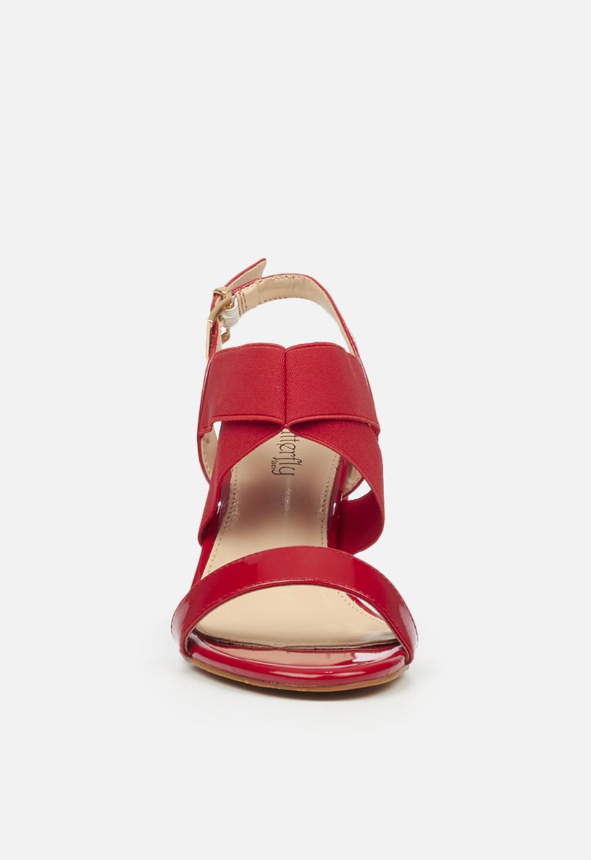 Butterfly Feet - Valery 2 heel - red