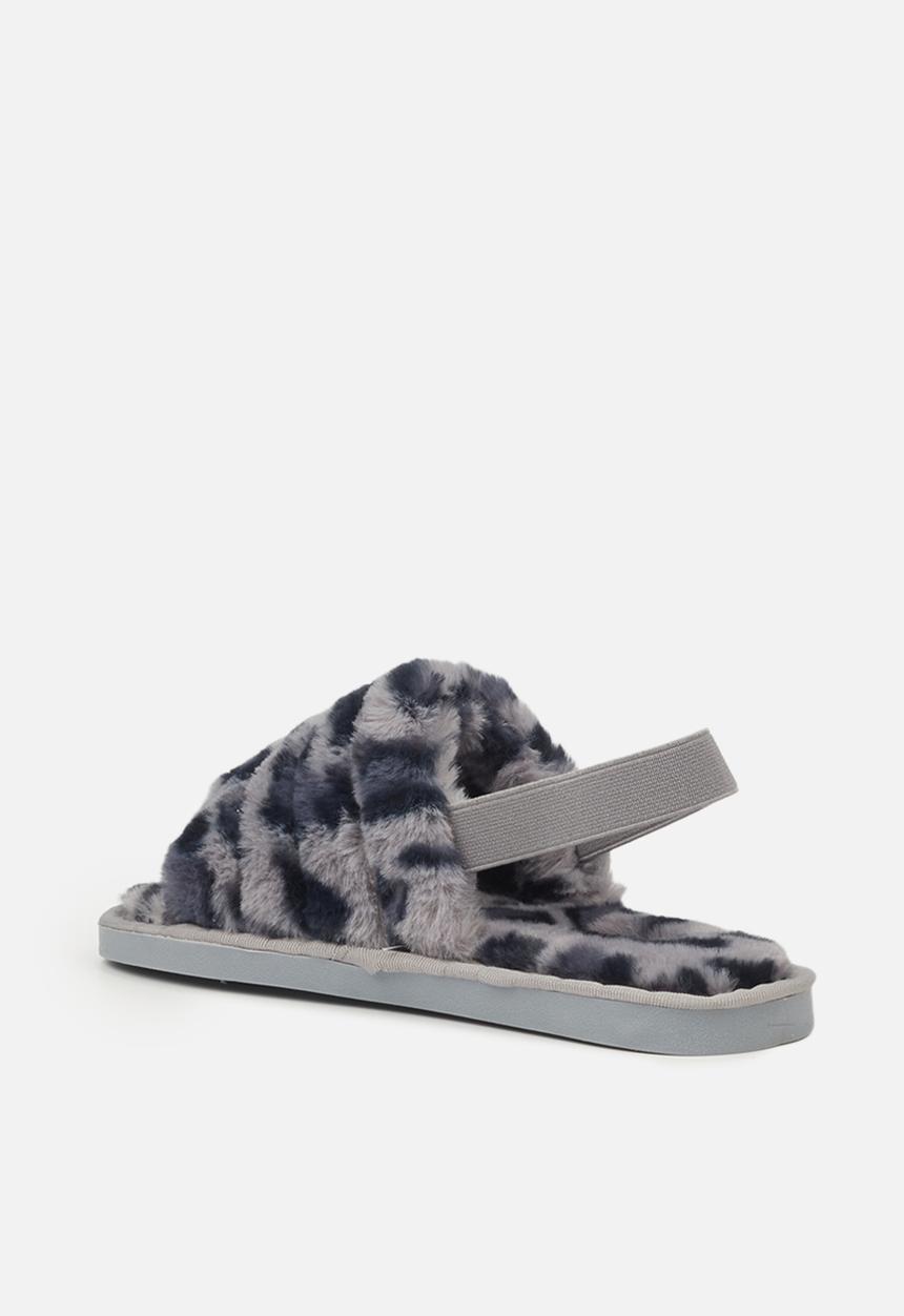 Miss Black - Rella6 slipper - grey