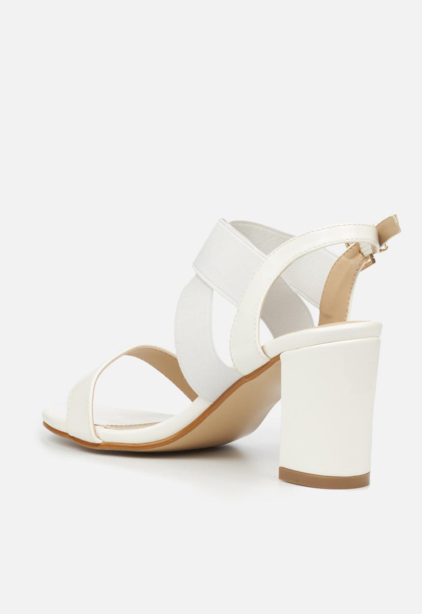 Butterfly Feet - Valery 2 heel - white