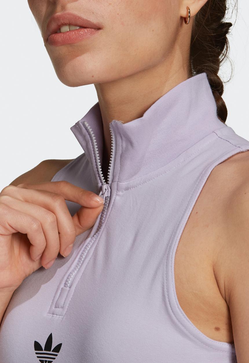 adidas Originals - Crop tank top - purple tint