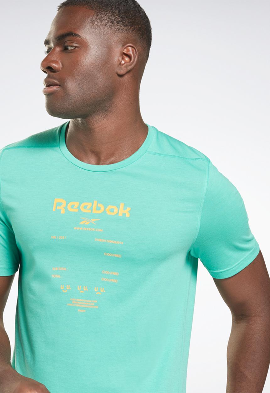 Reebok - Ts speedwick move tee - future teal
