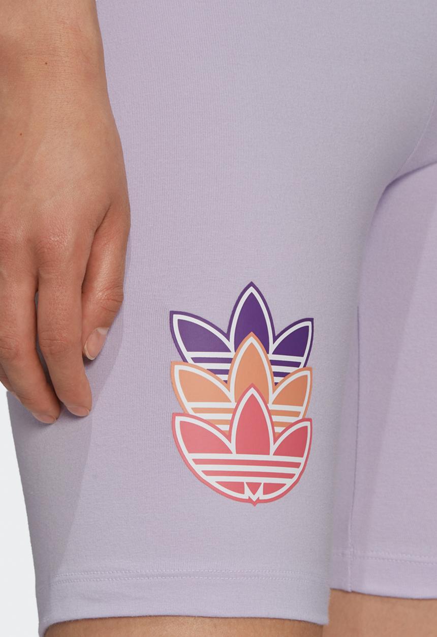 adidas Originals - Cycling tight shorts - purple tint