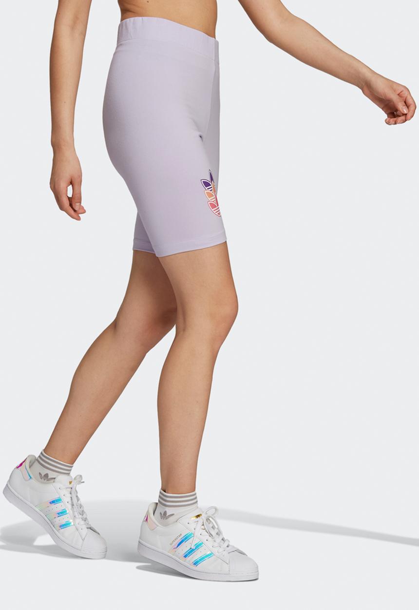 adidas Originals - Cycling tight shorts - purple tint