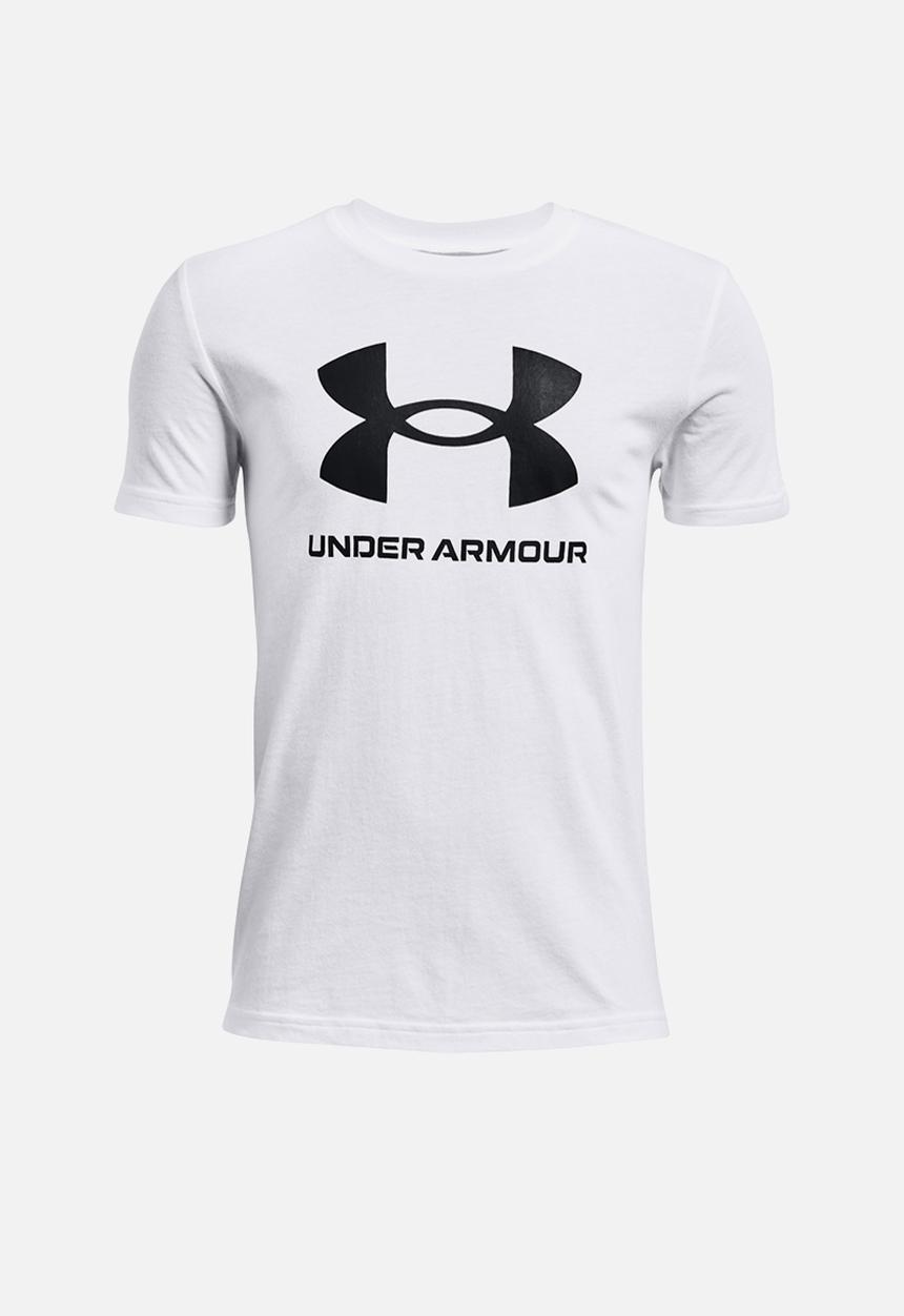 Under Armour - UA sportstyle logo short sleeve - white