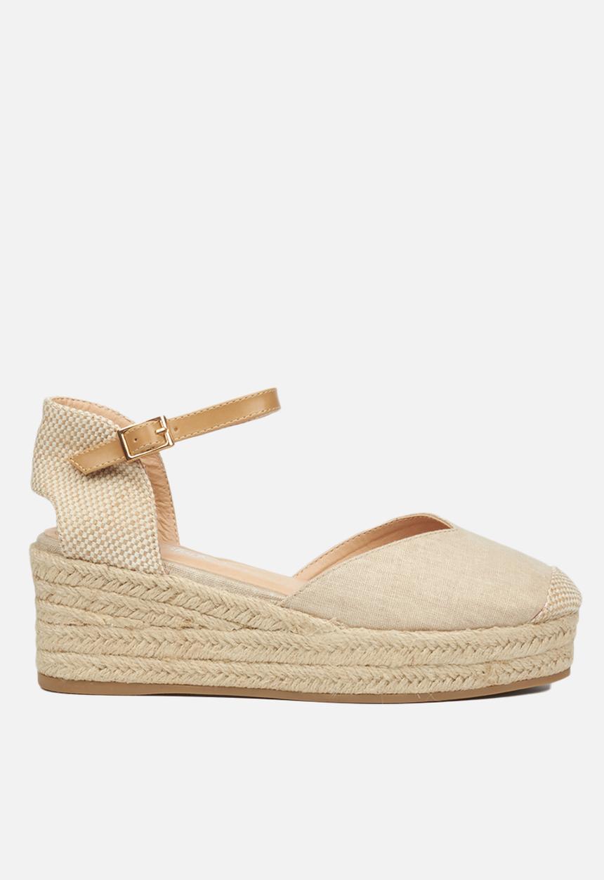 Miss Black - Violette1 espadrille wedge - neutral