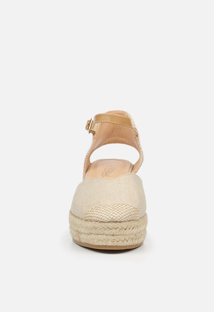 Miss Black - Violette1 espadrille wedge - neutral