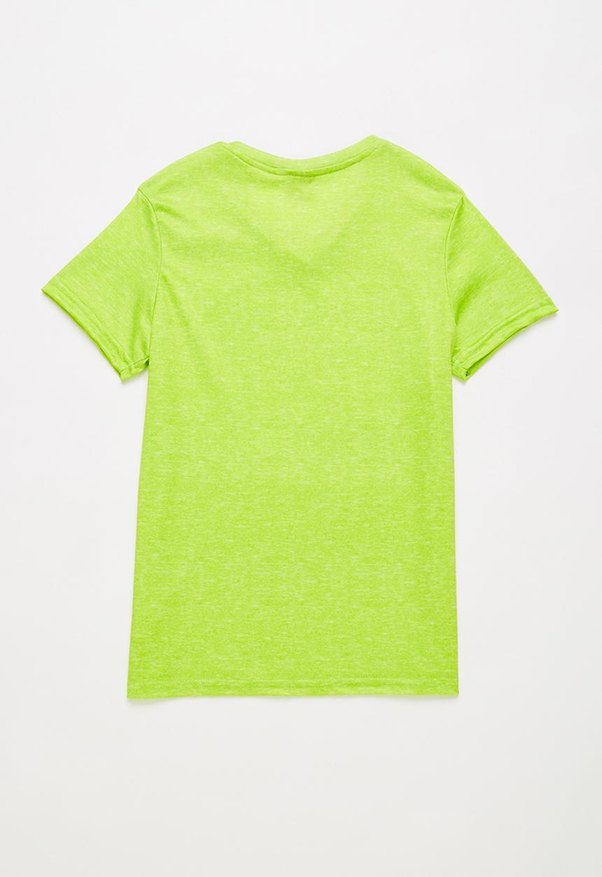 Rebel Republic - V-neck sports tee - lime