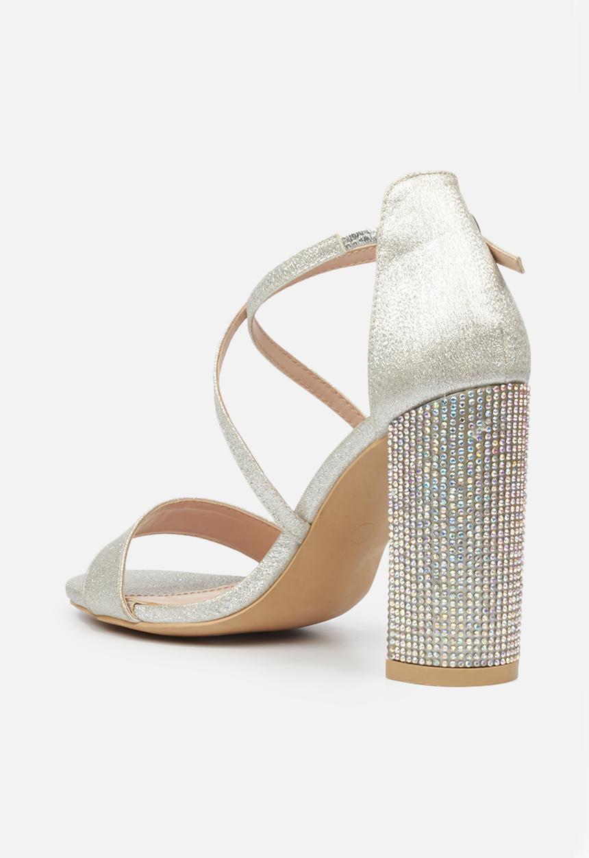 Miss Black - Zama2 heel - silver