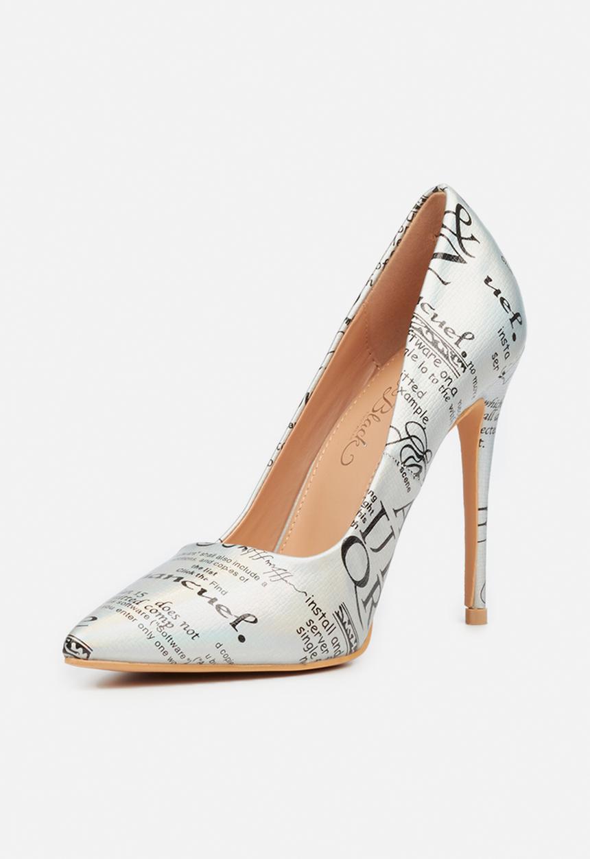 Miss Black - Glossy1 court - silver