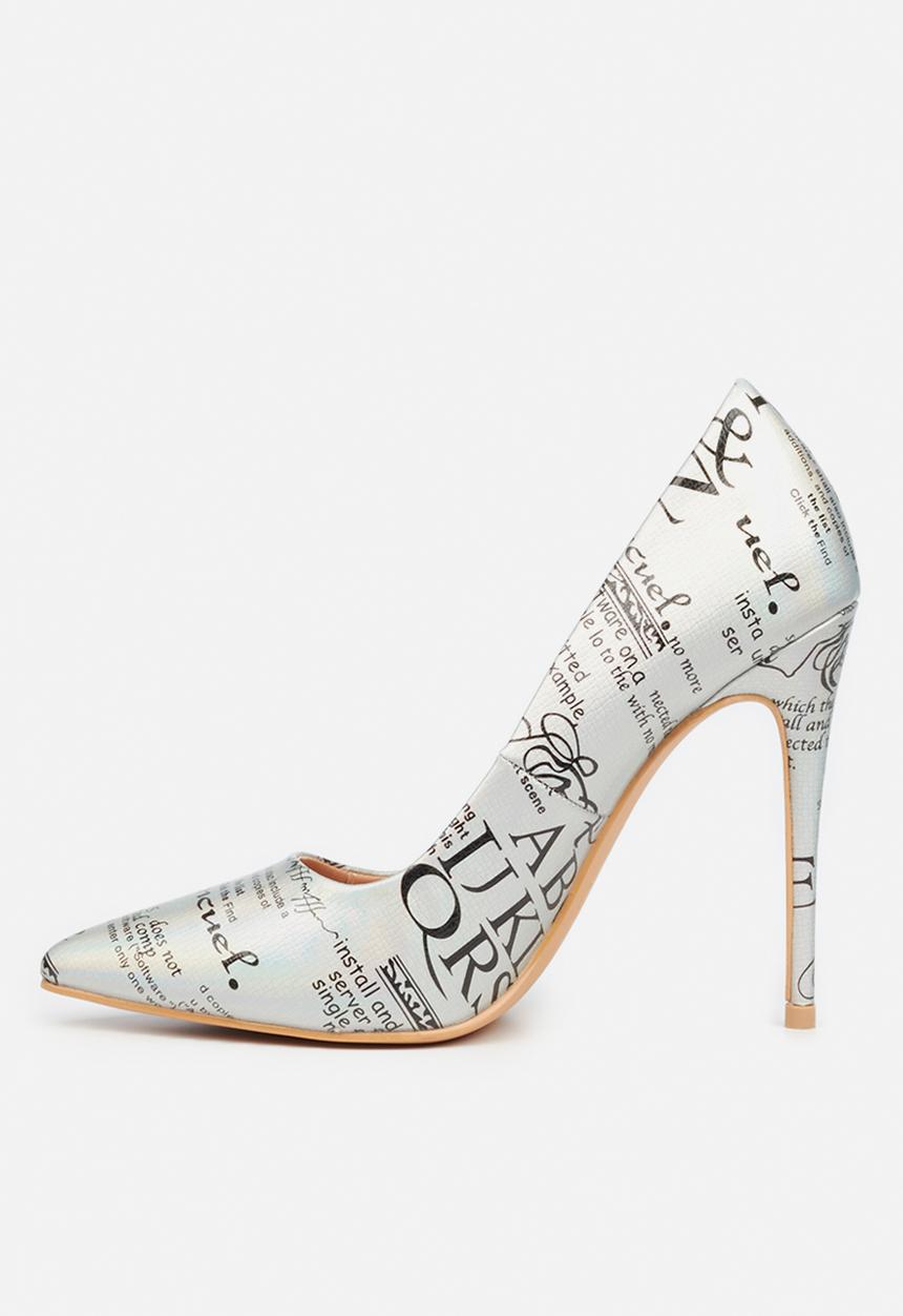 Miss Black - Glossy1 court - silver