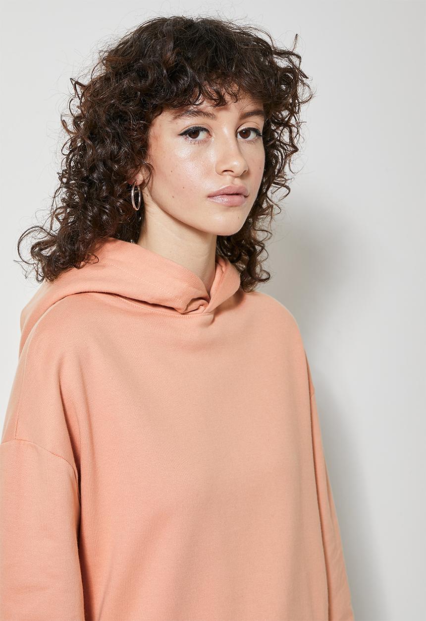 Superbalist - Crop hoodie - peach pink