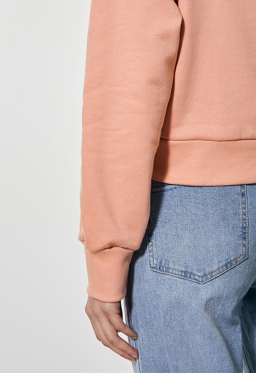 Superbalist - Crop hoodie - peach pink