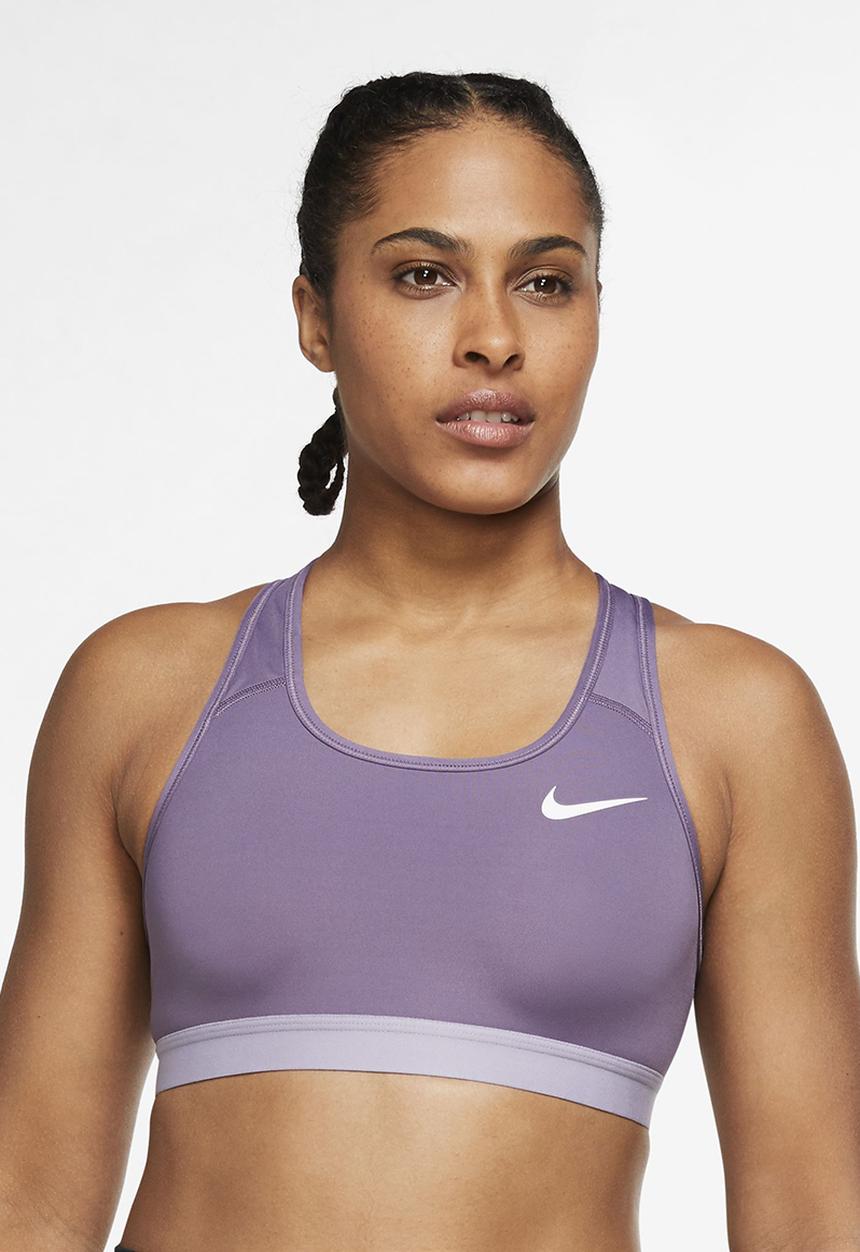 Nike - Nk df swsh band nonpded bra - violet & white