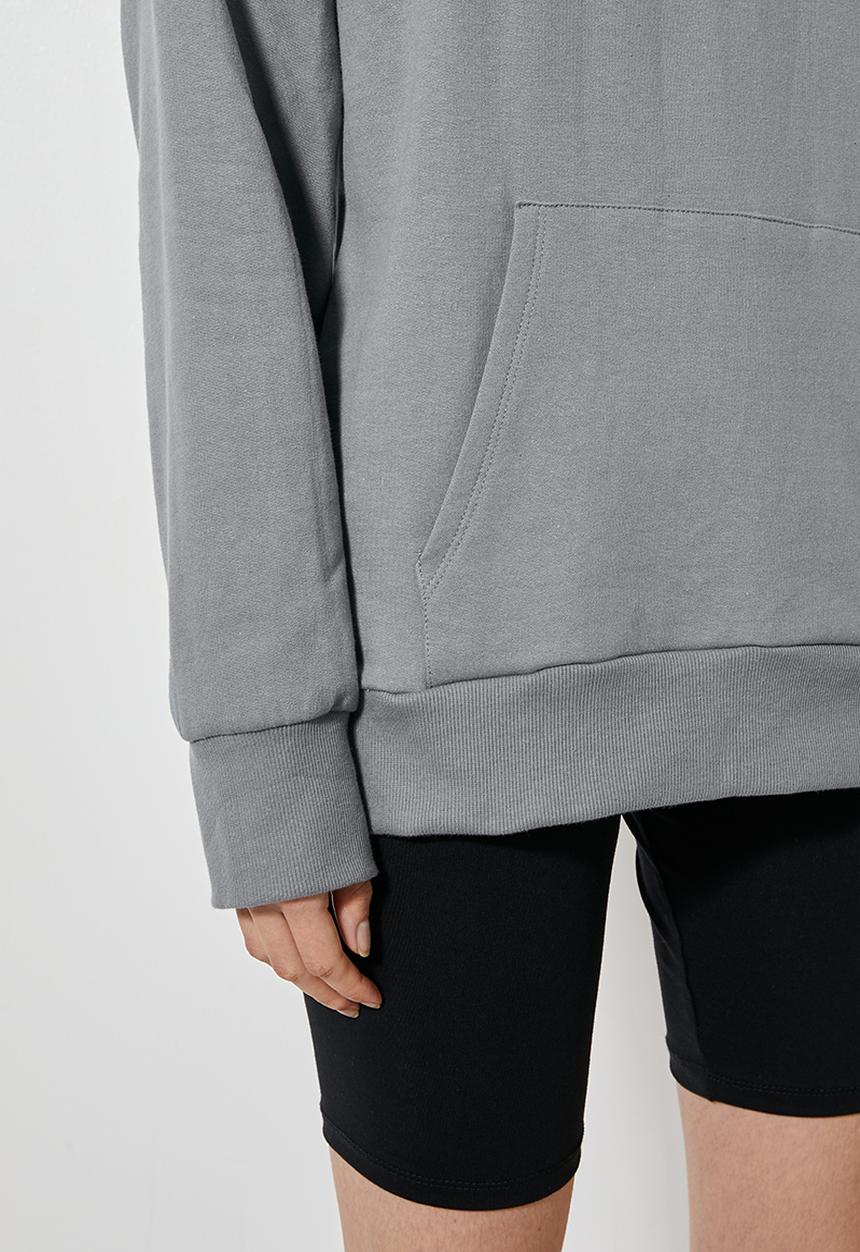 Superbalist - Longline hoodie - slate grey