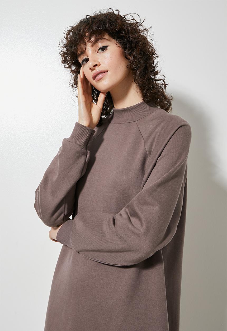 Superbalist - The ultimate sweat dress - peppercorn