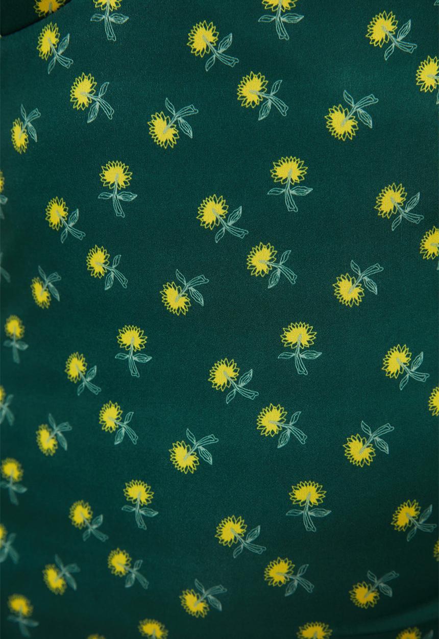 Trendyol - Cup detailed knitted dress - green