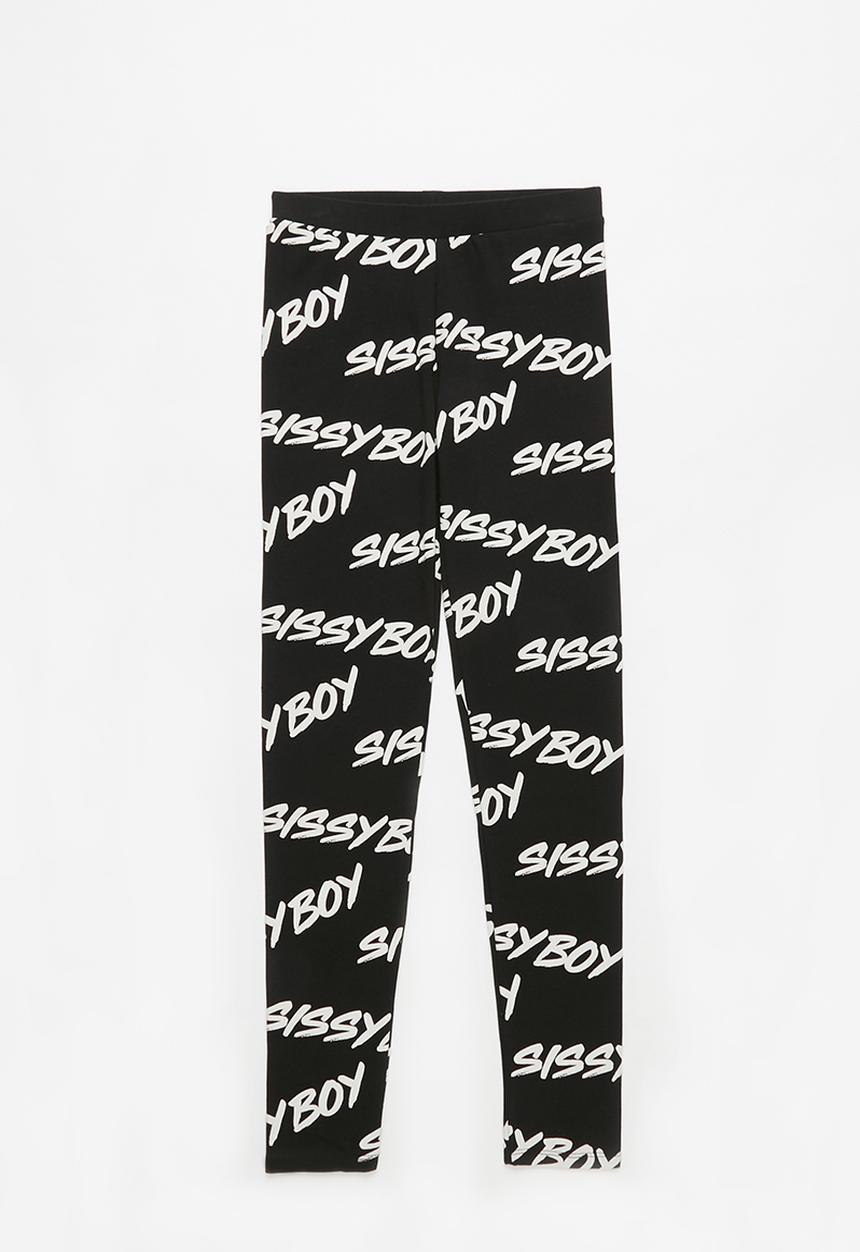 SISSY BOY - Sherbet stories basic legging - black
