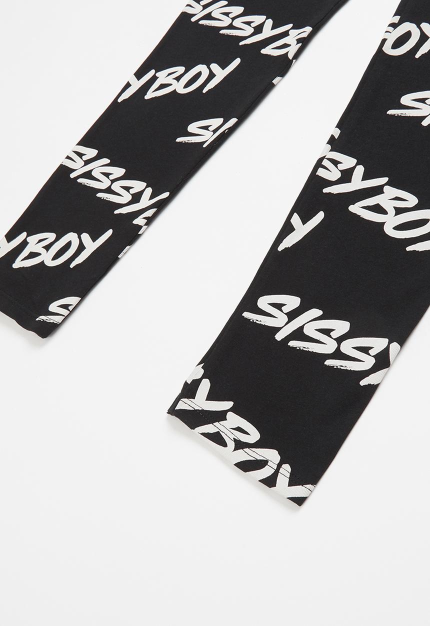 SISSY BOY - Sherbet stories basic legging - black