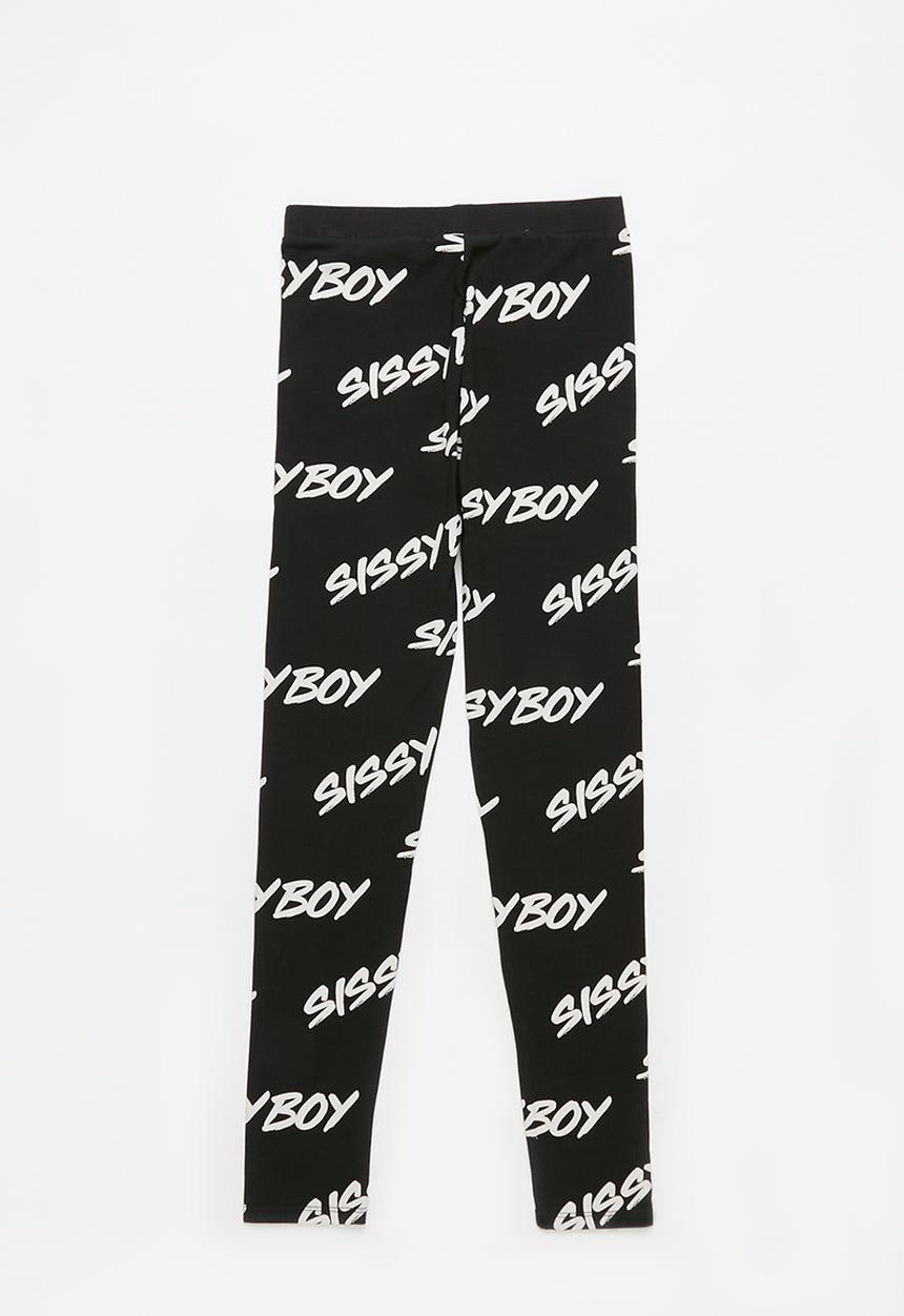 SISSY BOY - Sherbet stories basic legging - black