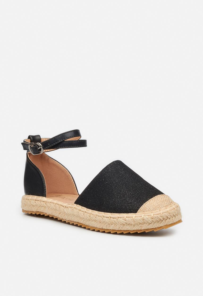 Butterfly Feet - Karla 2 espadrille - black