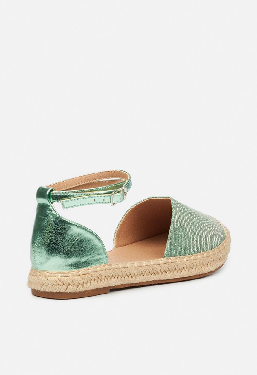 Butterfly Feet - Karla 2 espadrille - green