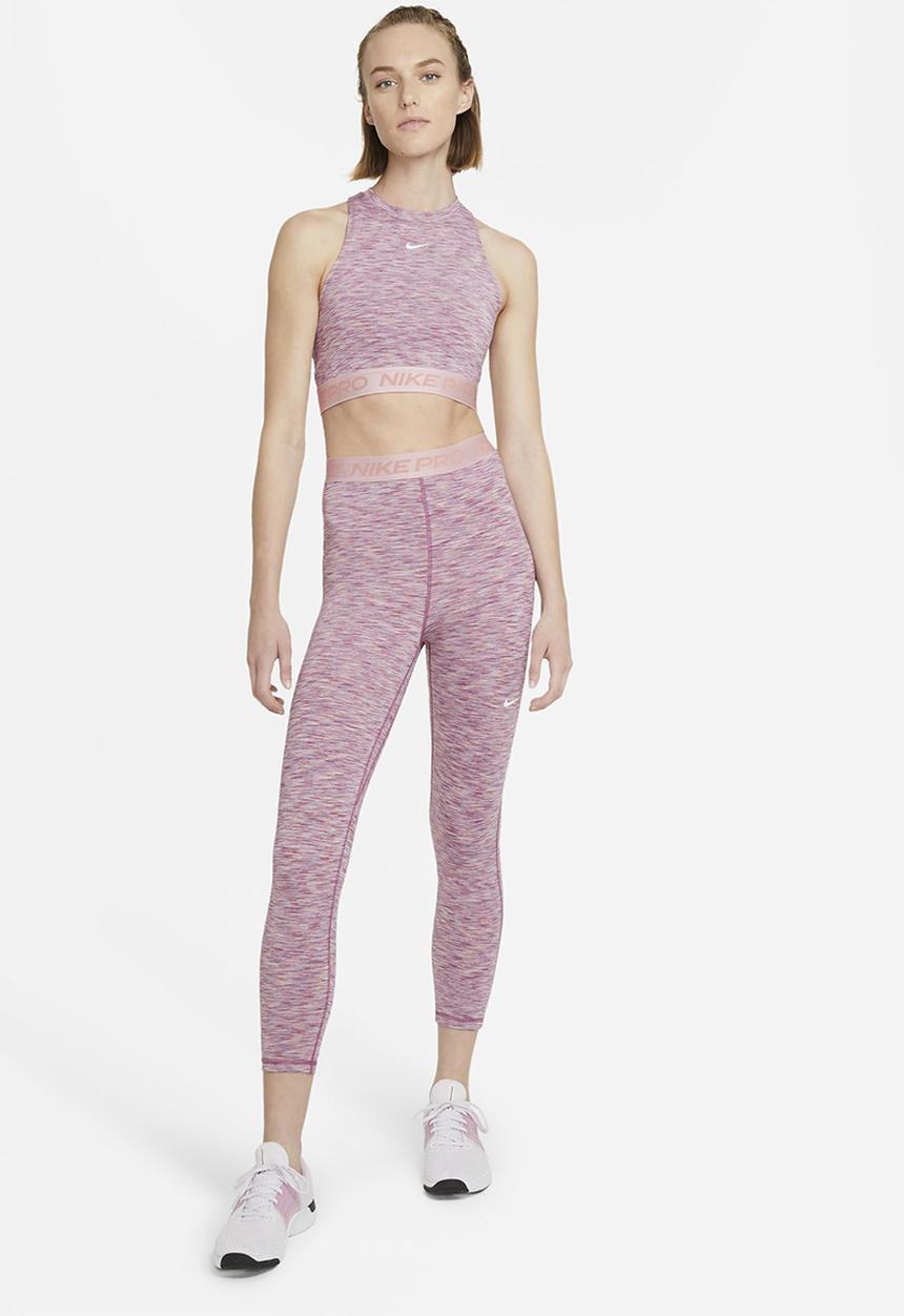 Nike - W Nike pro tight crop sdye ps pp2 - pink