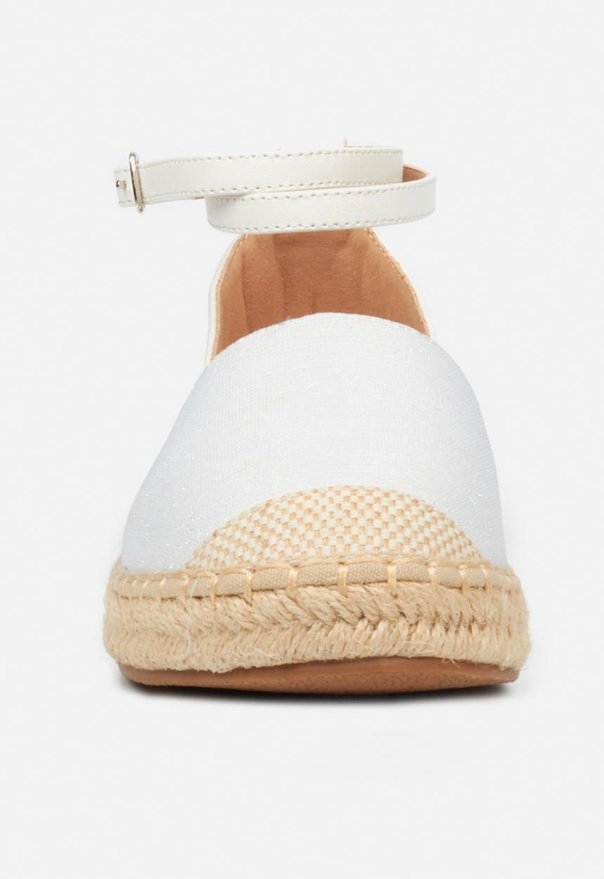 Butterfly Feet - Karla 2 espadrille - white