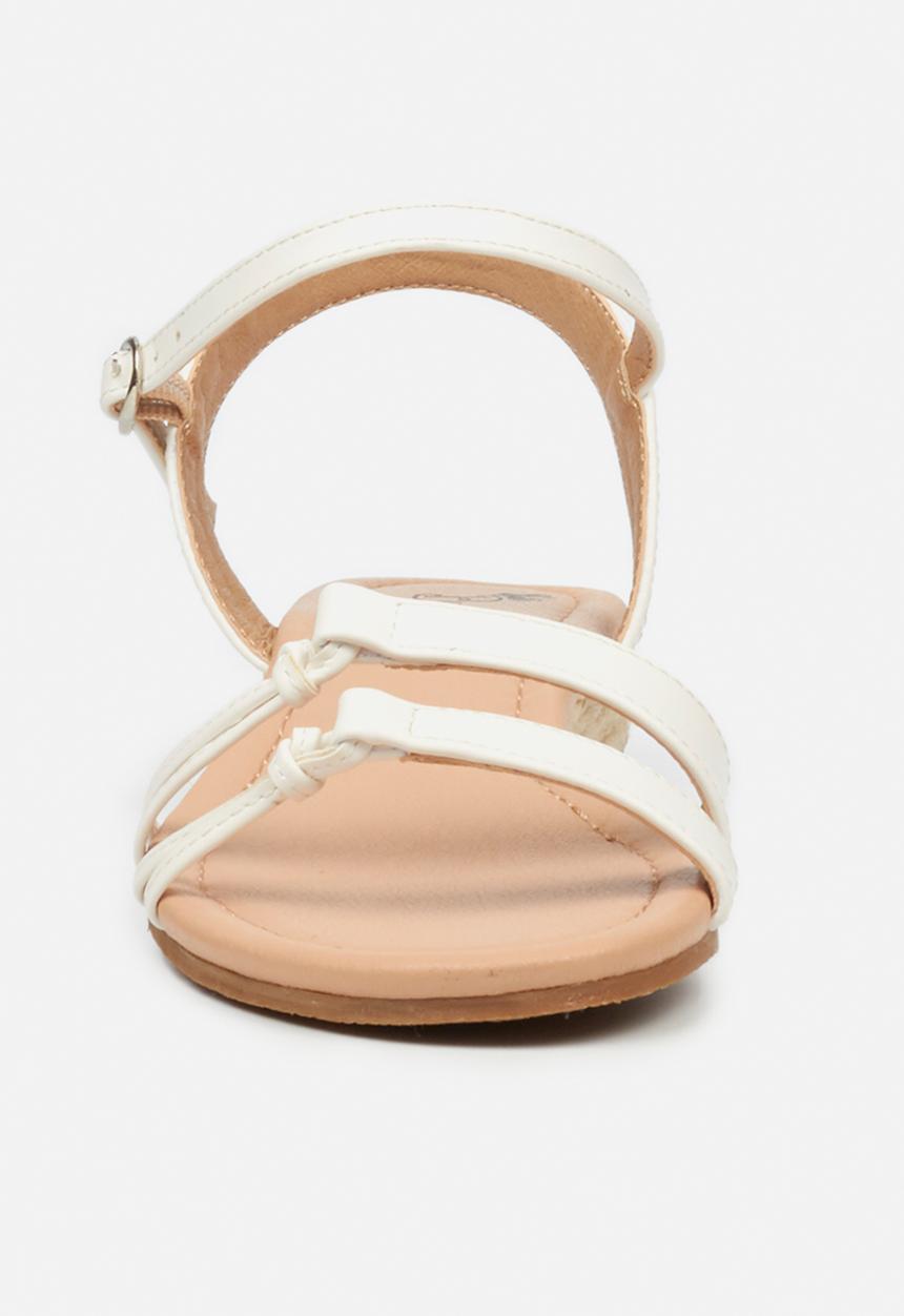 Butterfly Feet - Kaslo 1 sandal - white