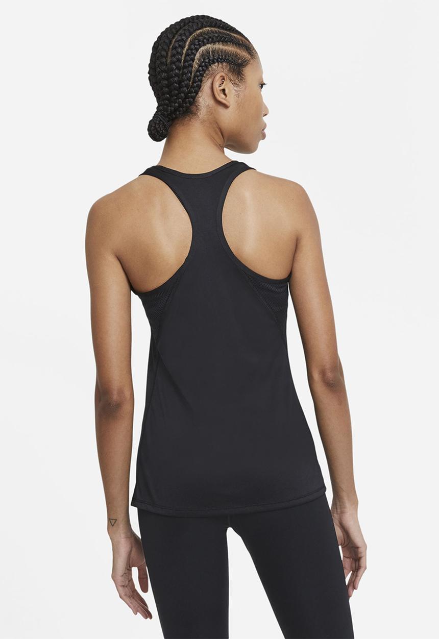 Nike - W Nike dry tank balance swoosh gx - black & white