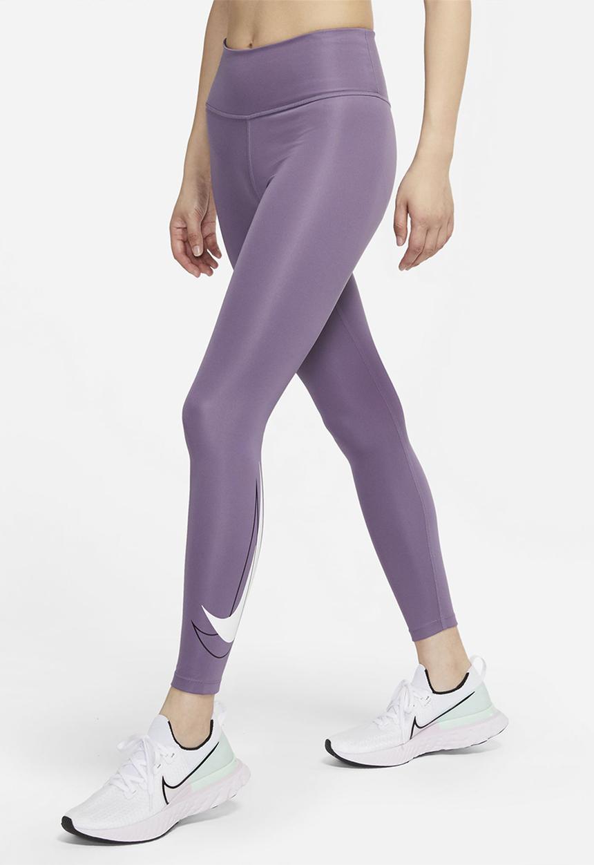 Nike - Nike df swsh run 7/8 tight - purple