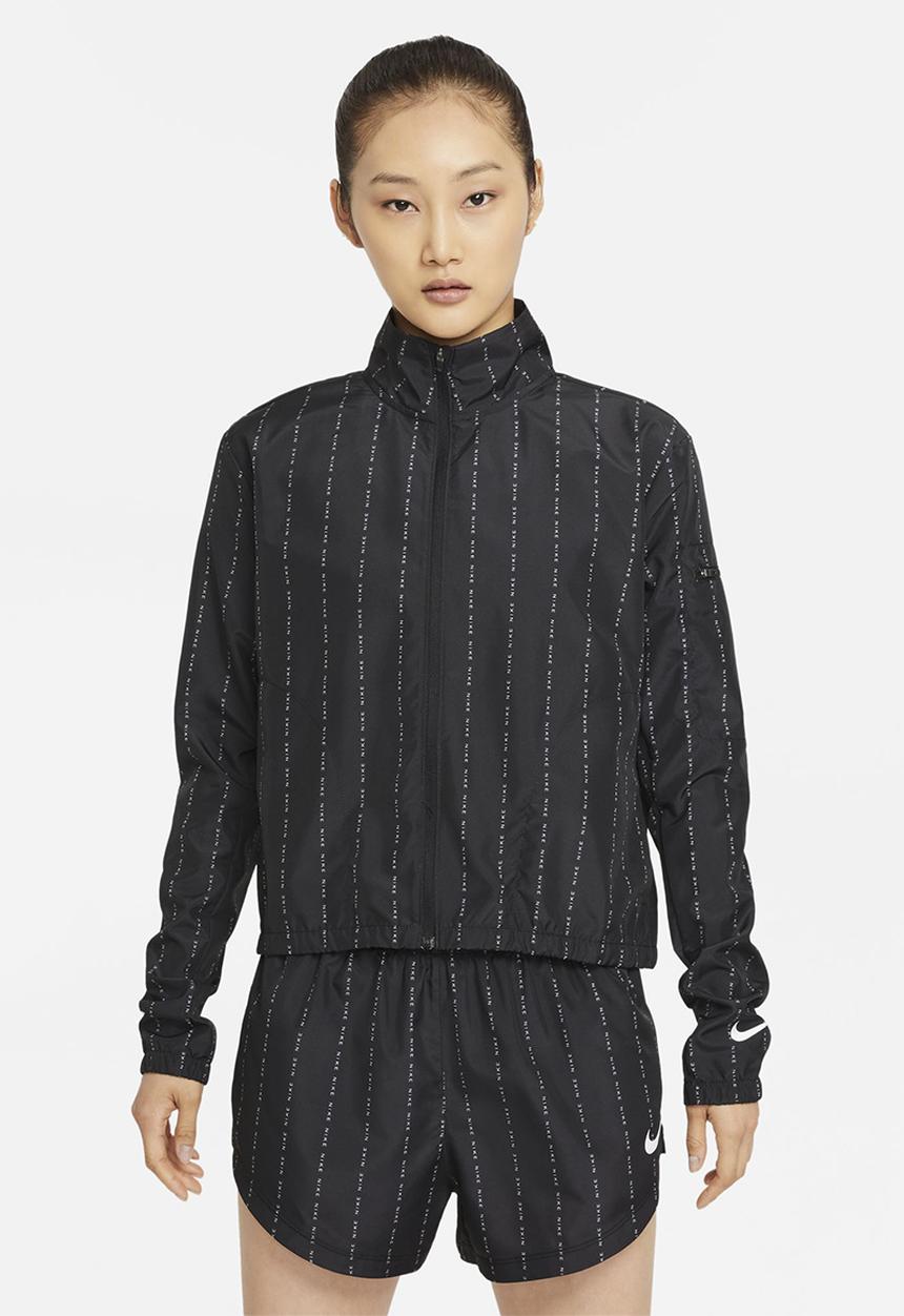 Nike - W Nike df icon clash jacket - black & white