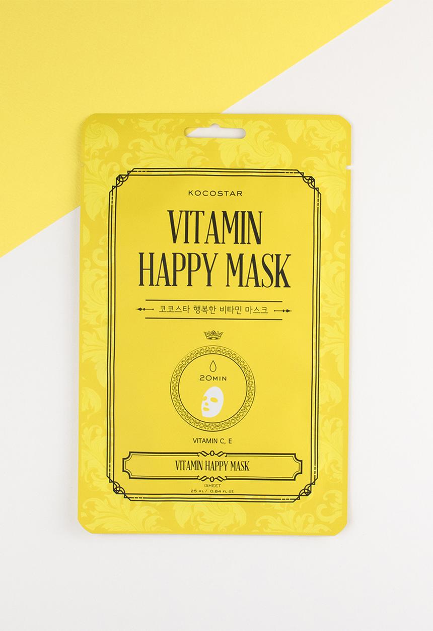 KOCOSTAR - Happy Sheet Mask - Vitamin C & E