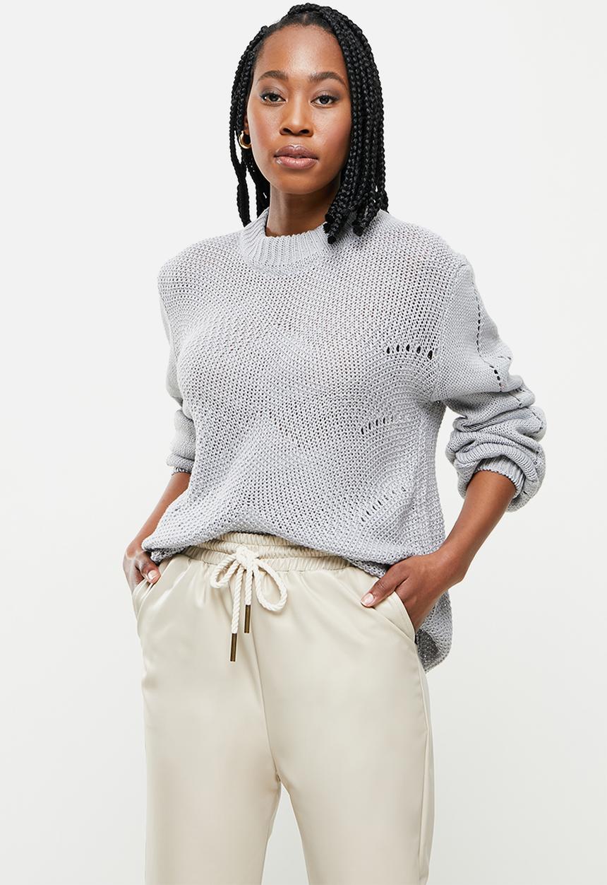 dailyfriday - Balloon sleeve jumper - grey