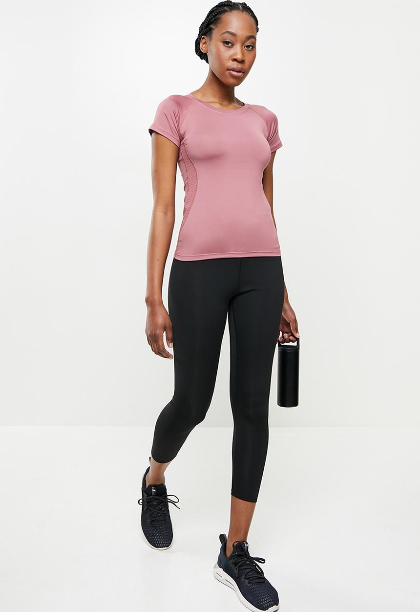 dailyfriday - Yoga T-shirt - dusty pink