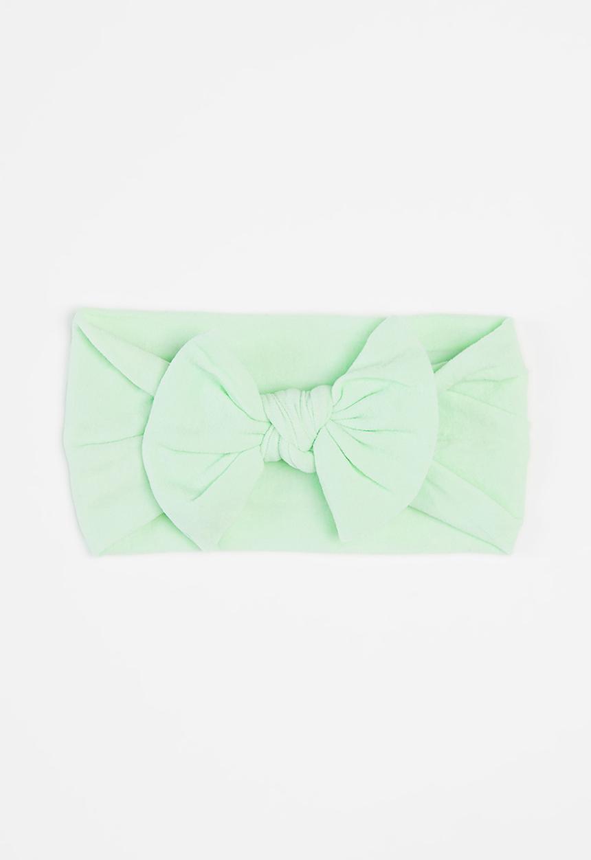 Pop Candy - Girls 2 pack bow headband - mint & pink