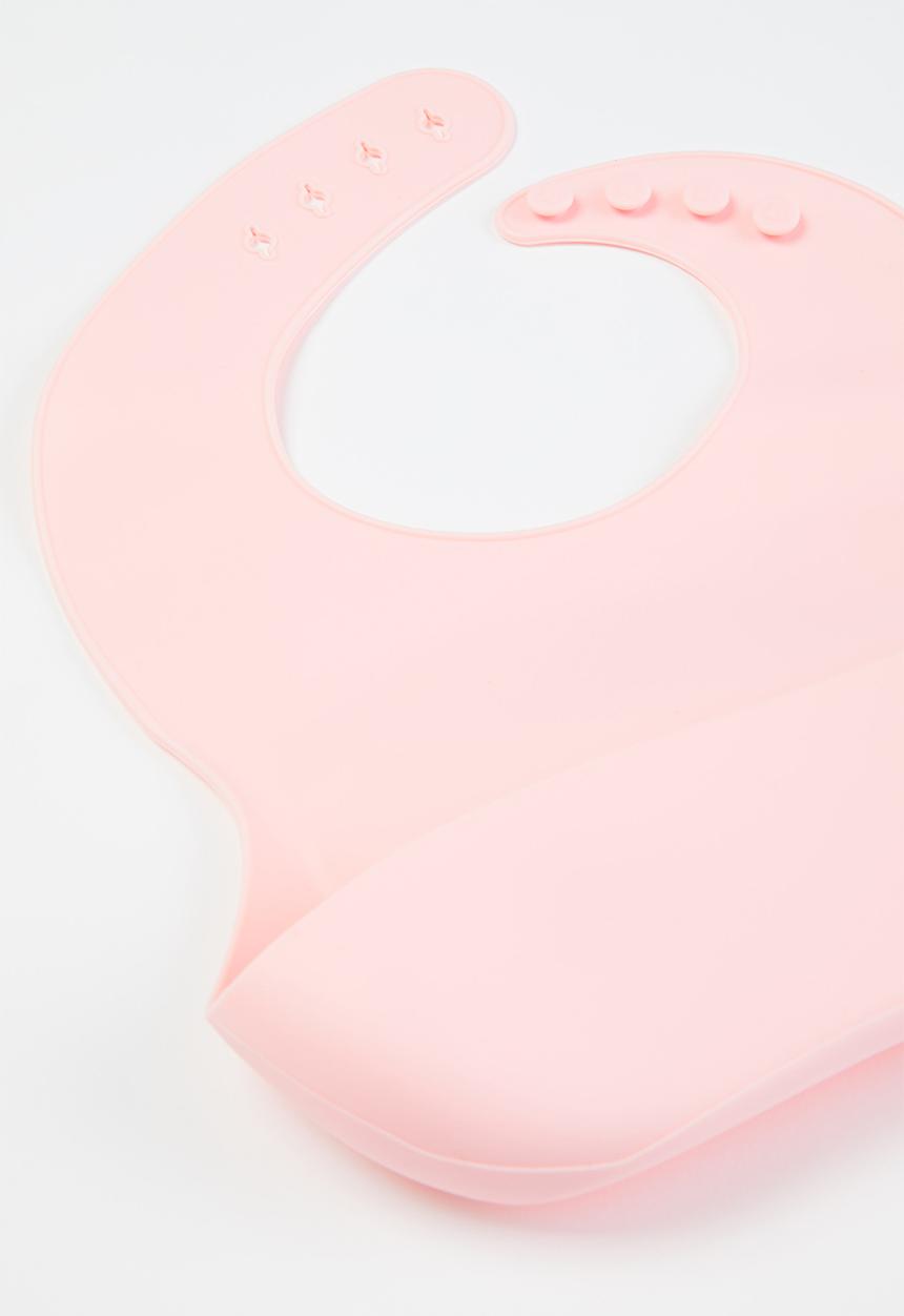 Pop Candy - Girls silicone bib - pink