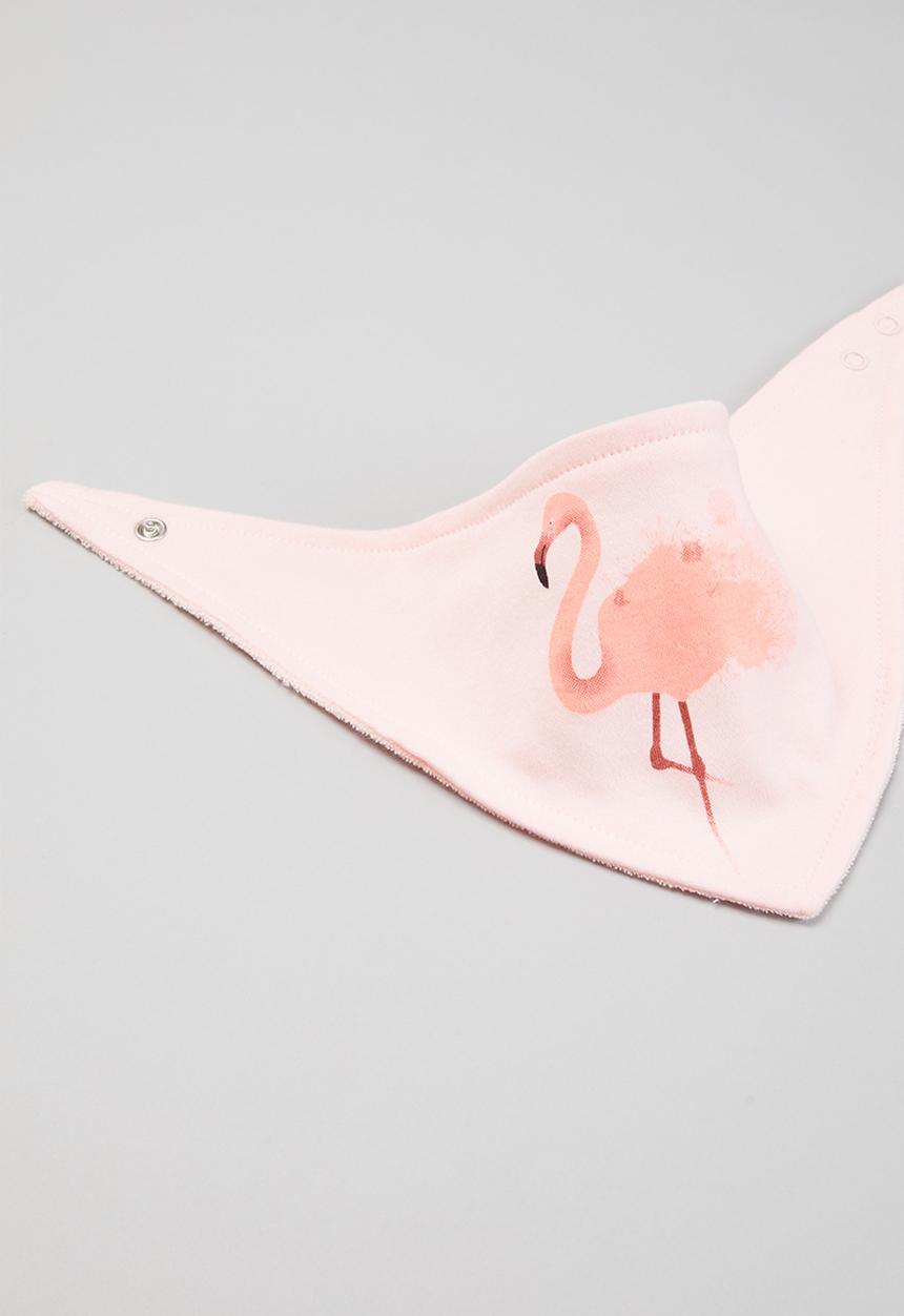 Pop Candy - Girls 3 pack flamingo bibs - multi