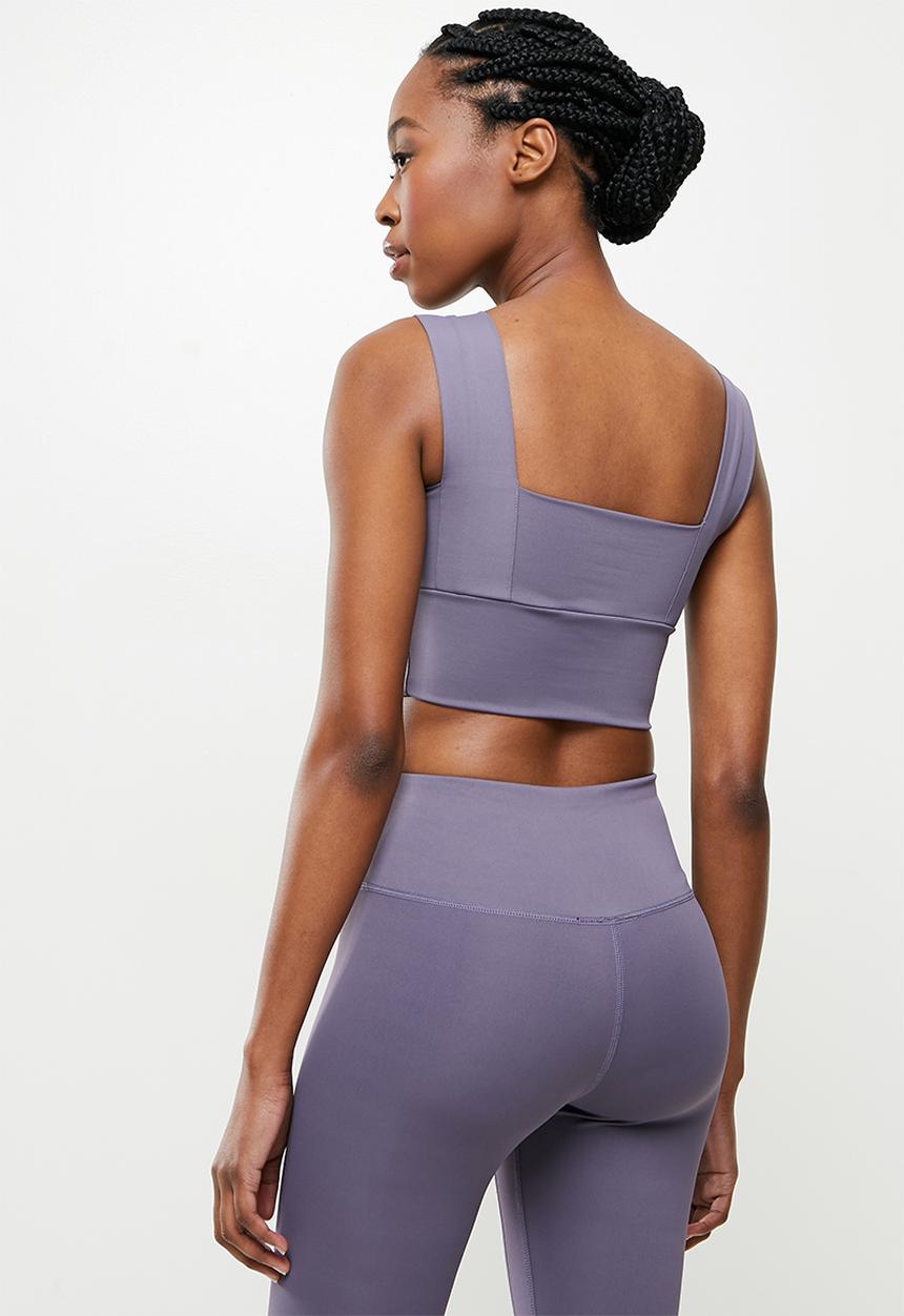 dailyfriday - Yoga crop top - purple