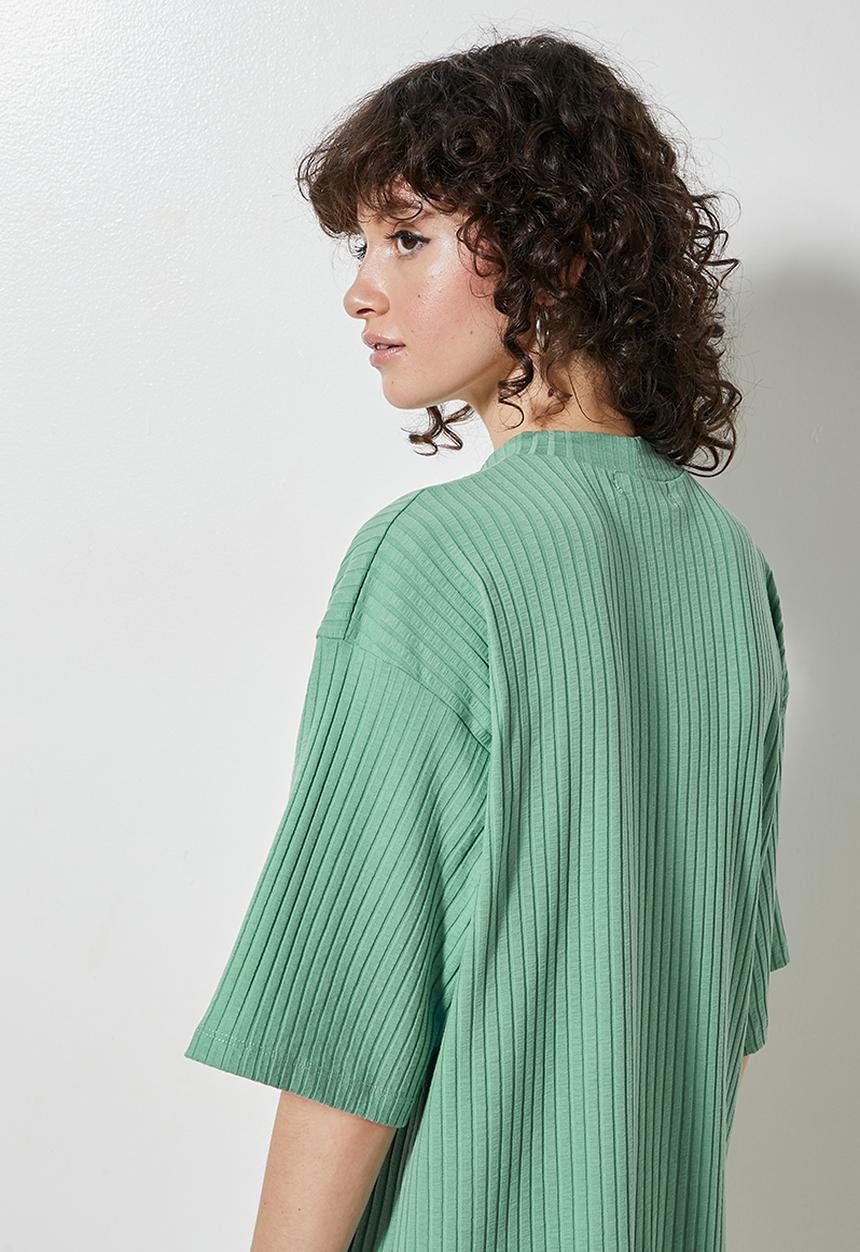 Superbalist - Rib tee - deep sage