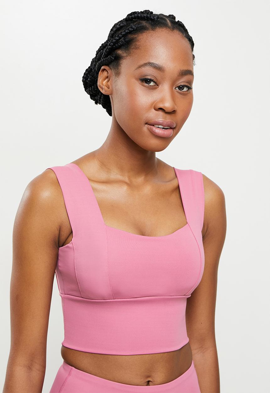 dailyfriday - Yoga crop top - dusty pink