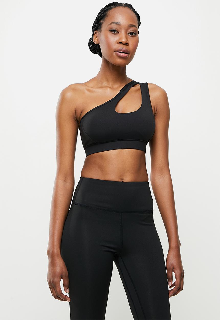 dailyfriday - Cut out yoga top - black